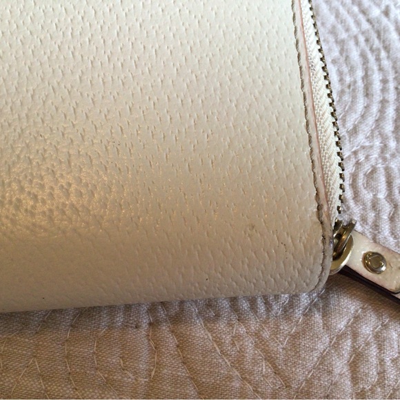 Kate Spade Wellesley Neda Continental Clutch Wallet, Leather, Color Ivory. - Picture 5 of 7